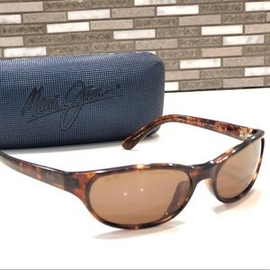 MAUI JIM CYCLONE MJ 136-10 POLARIZED SUNGLASSES